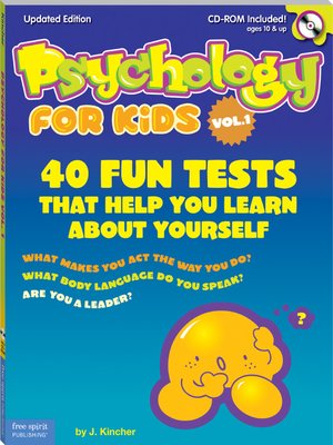 cover image of Psychology for Kids, Volume 1